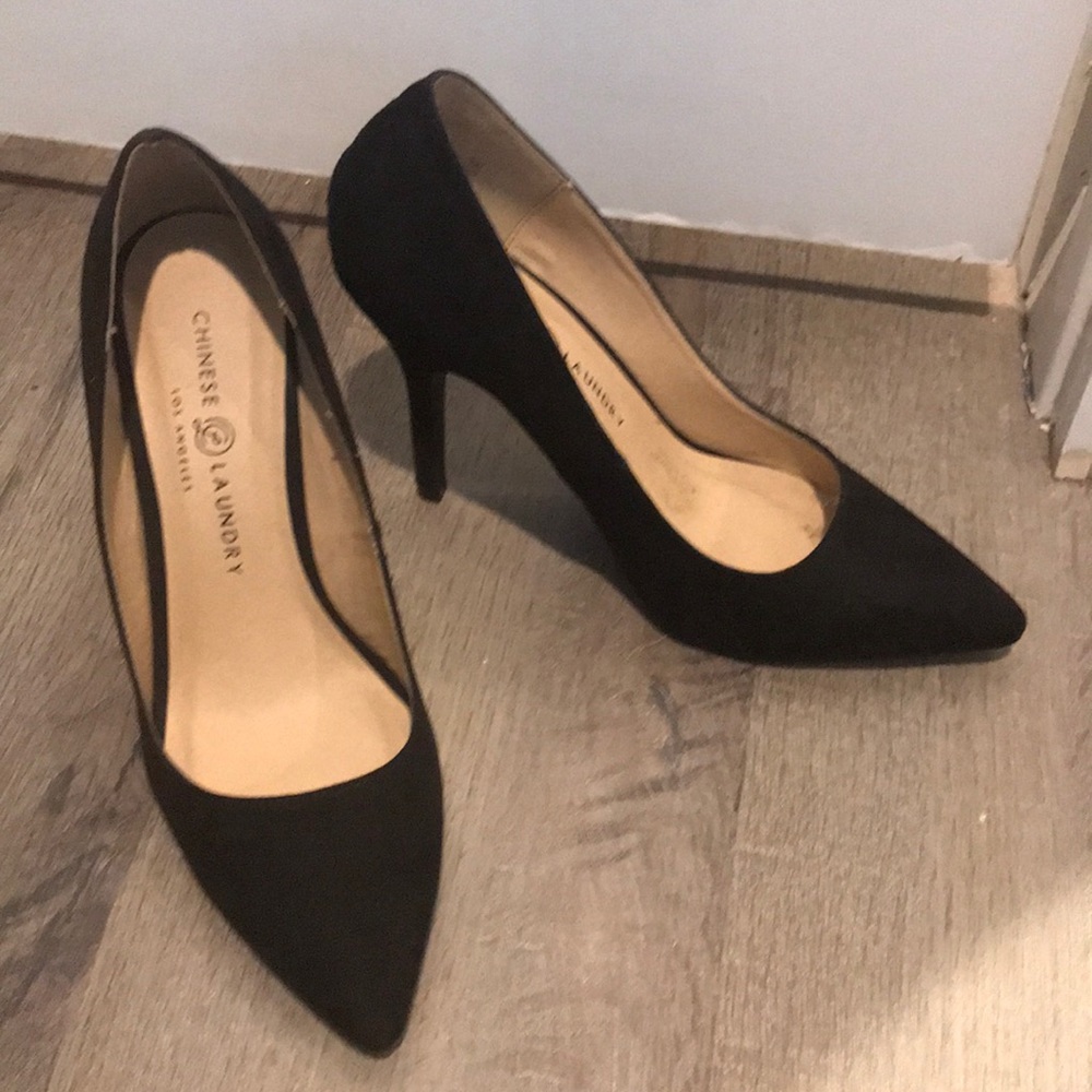 Classic black heels